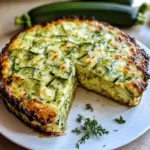 Summer Garden Crustless Zucchini Pie