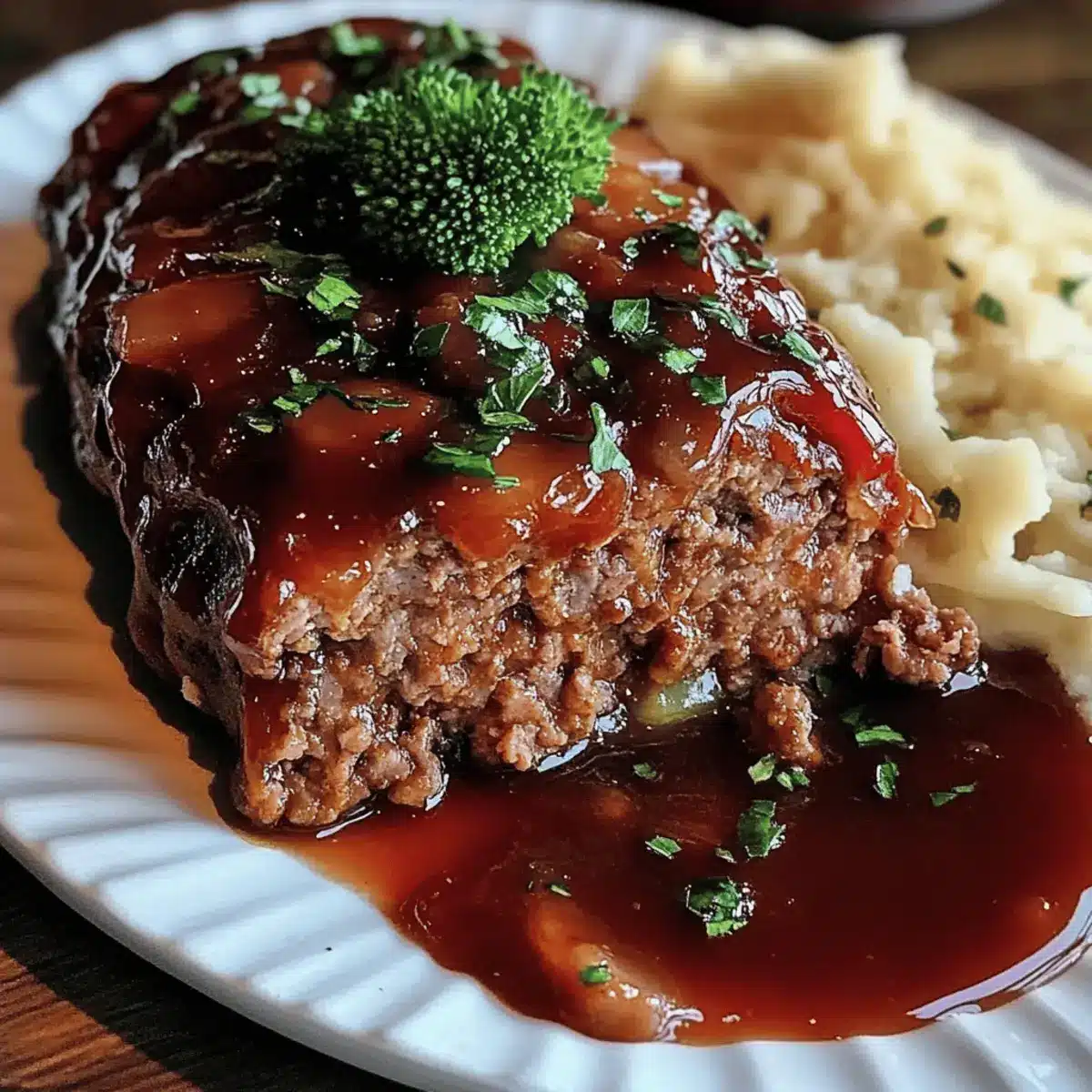 Classic Meatloaf with Sweet and Savory Glaze delights