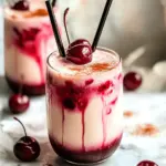 Iced Cherry Earl Grey Milk Tea
