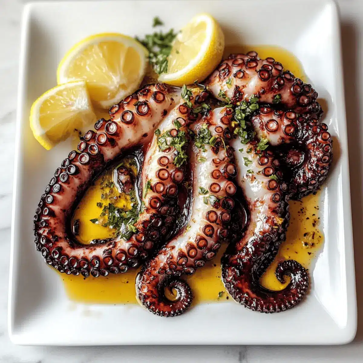 Homemade Grilled Octopus Recipe