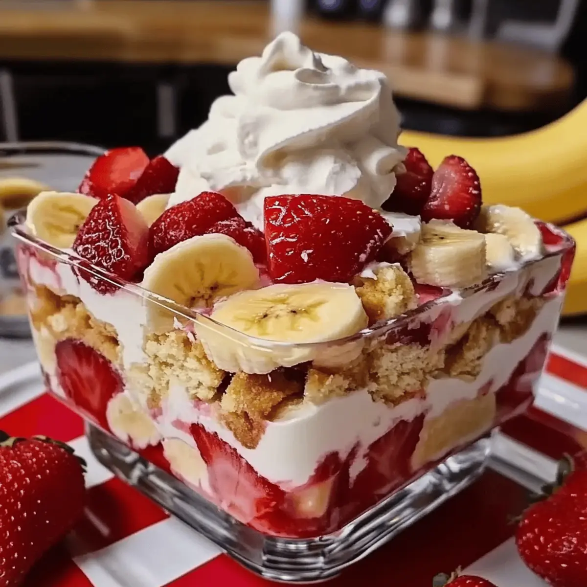 Strawberry Banana Pudding Dream
