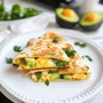 Egg & Avocado Breakfast Quesadilla