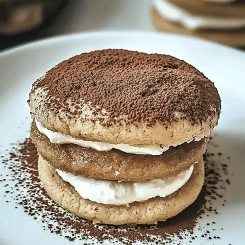 Tiramisu cookies