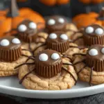 Peanut Butter Spider Cookies