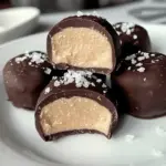 High Protein Frozen Peanut Butter Greek Yogurt Bites