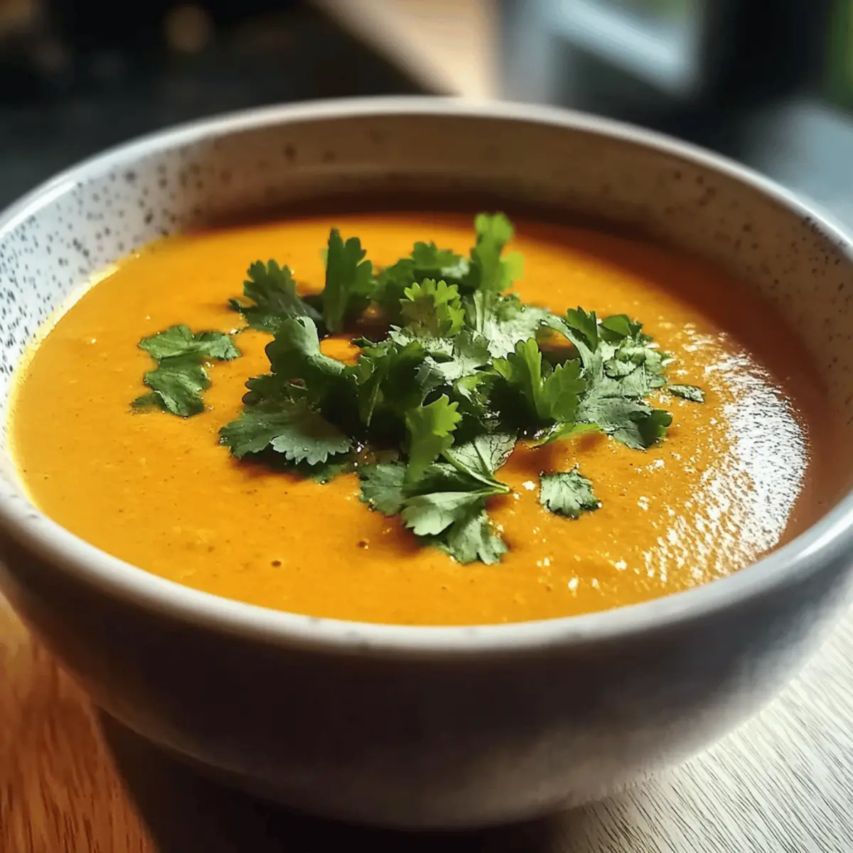 Coconut Curry Pumpkin Soup
