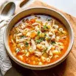Carrabba’s Copycat Shredded Chicken Soup