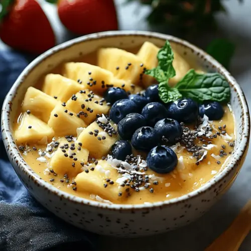 Pineapple Smoothie Bowl