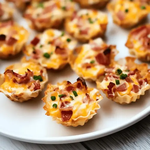 Cheesy Bacon Rotel Cups