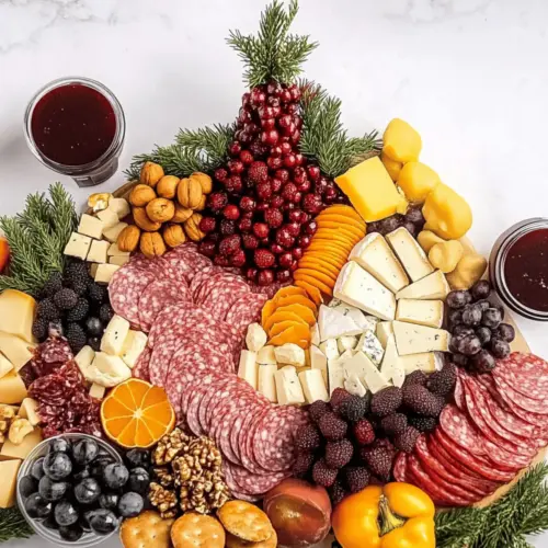 Christmas Tree Charcuterie Board