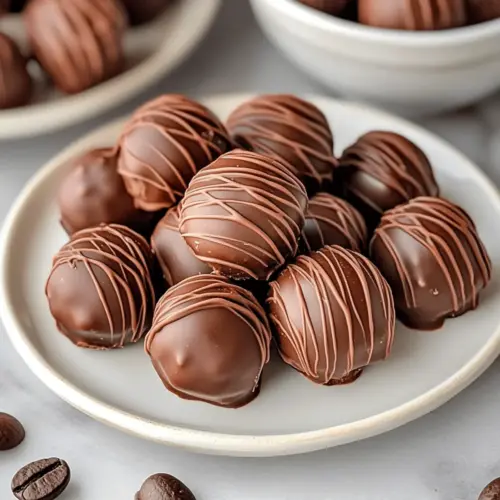 Easy Coffee Truffles