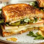 Spicy Cheddar & Apple Veggie Sandwich