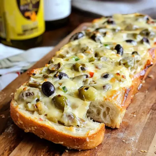 Olive Cheese Bread