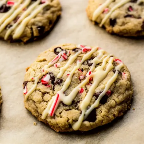 Peppermint Chocolate Chip Cookies