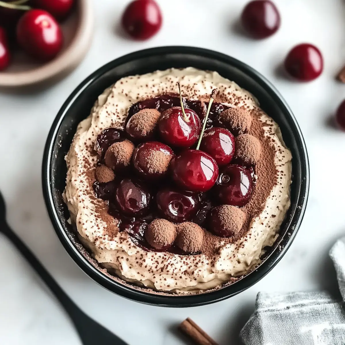 Cherry Amaretto Tiramisu