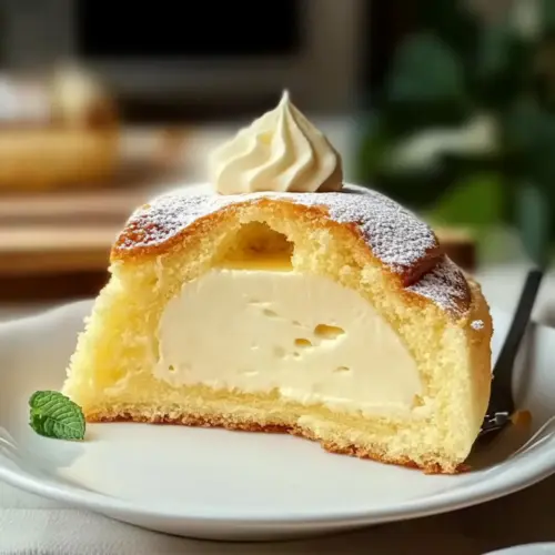 Heavenly Karpatka Cake