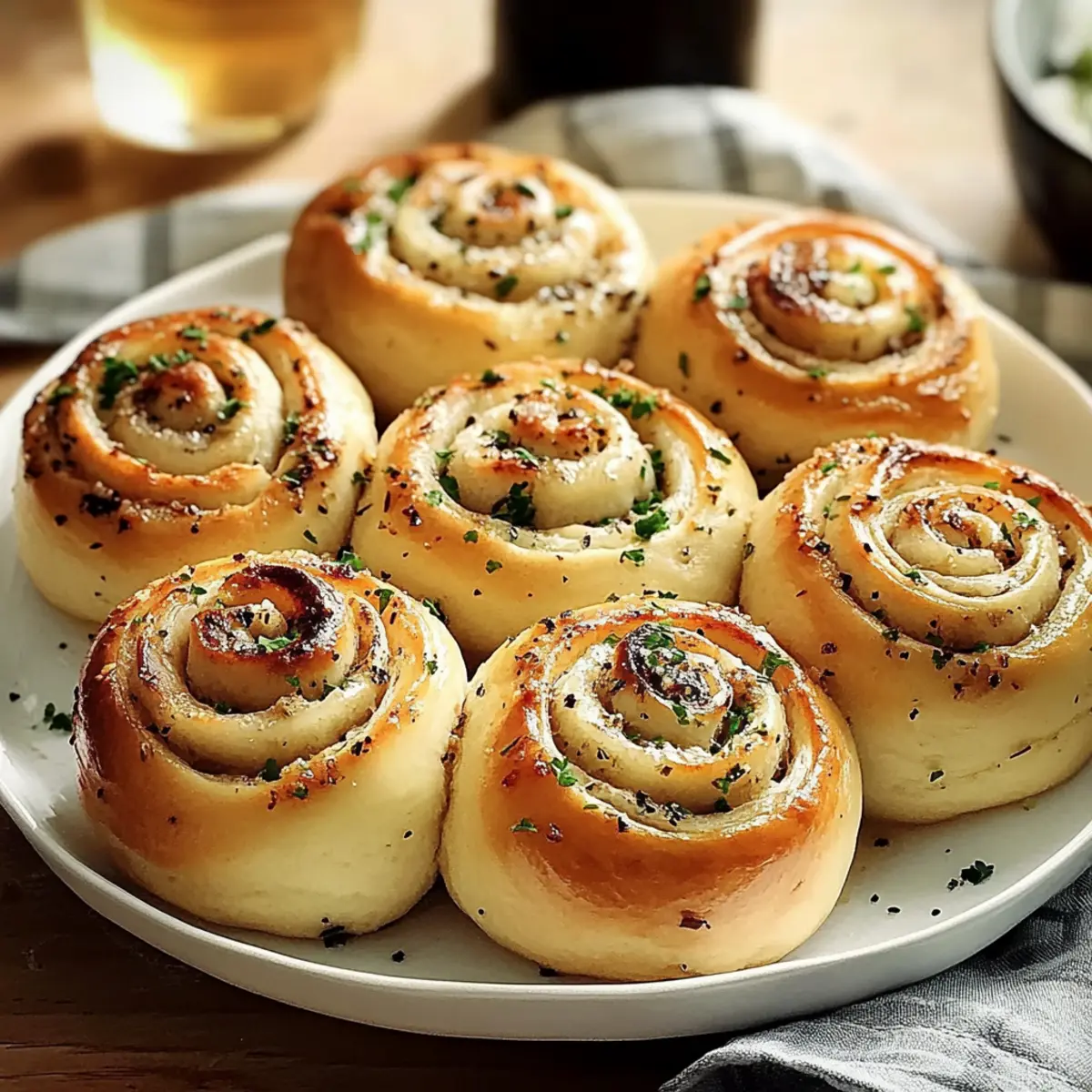 Garlic Swirl Rolls