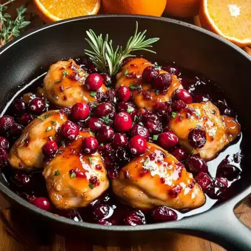 Cranberry Orange Chicken