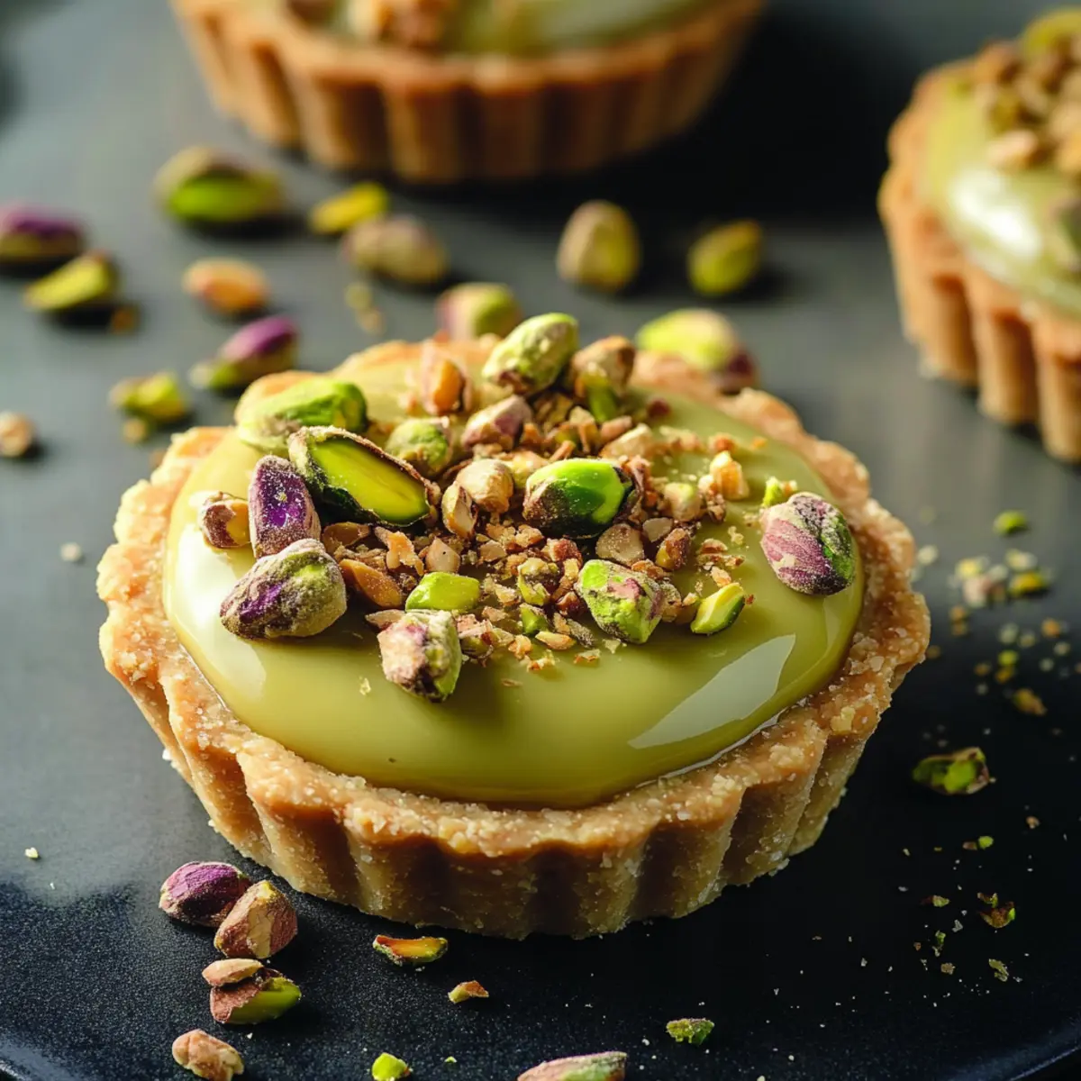 Mini Pistachio Tartlets