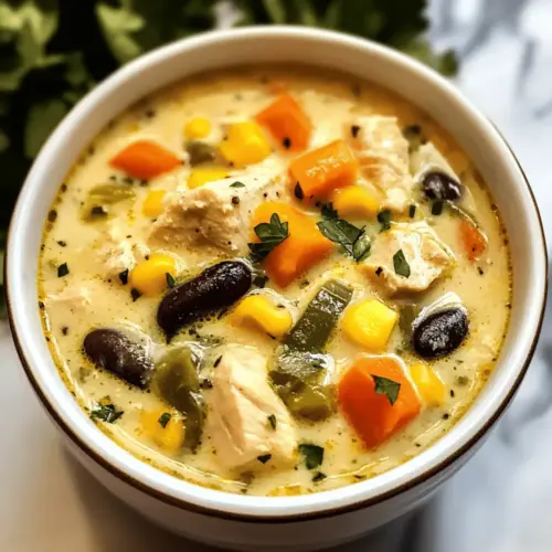 Chicken Poblano Soup