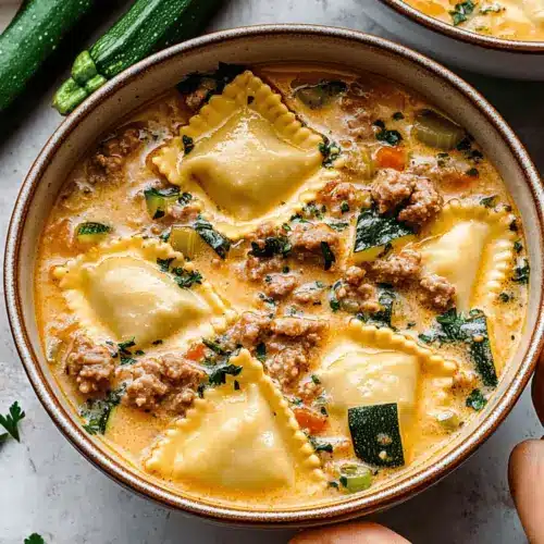 Creamy Ravioli Soup