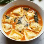 Creamy Ravioli Soup