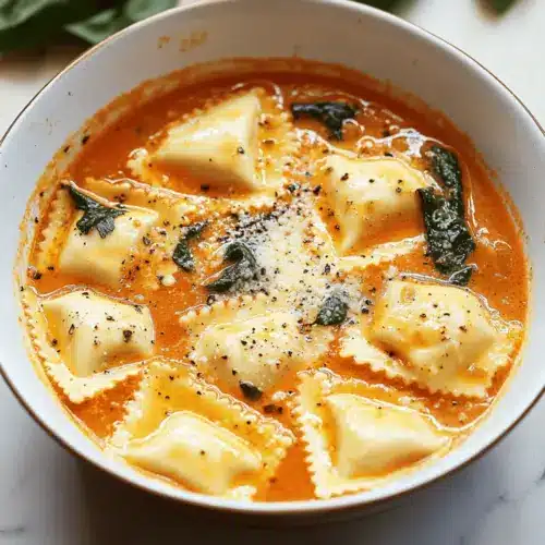 Creamy Ravioli Soup
