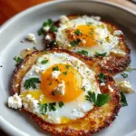 Crispy Feta Fried Eggs