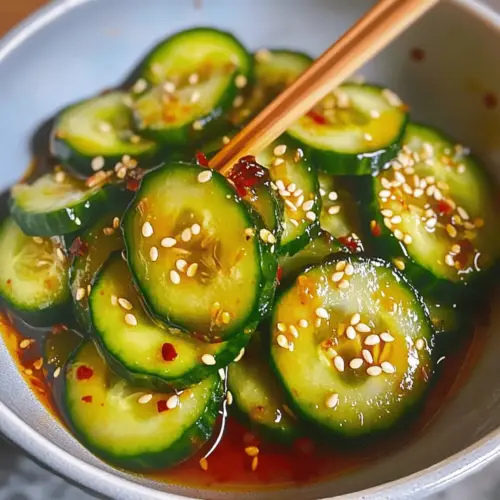 Easy Asian Cucumber Salad