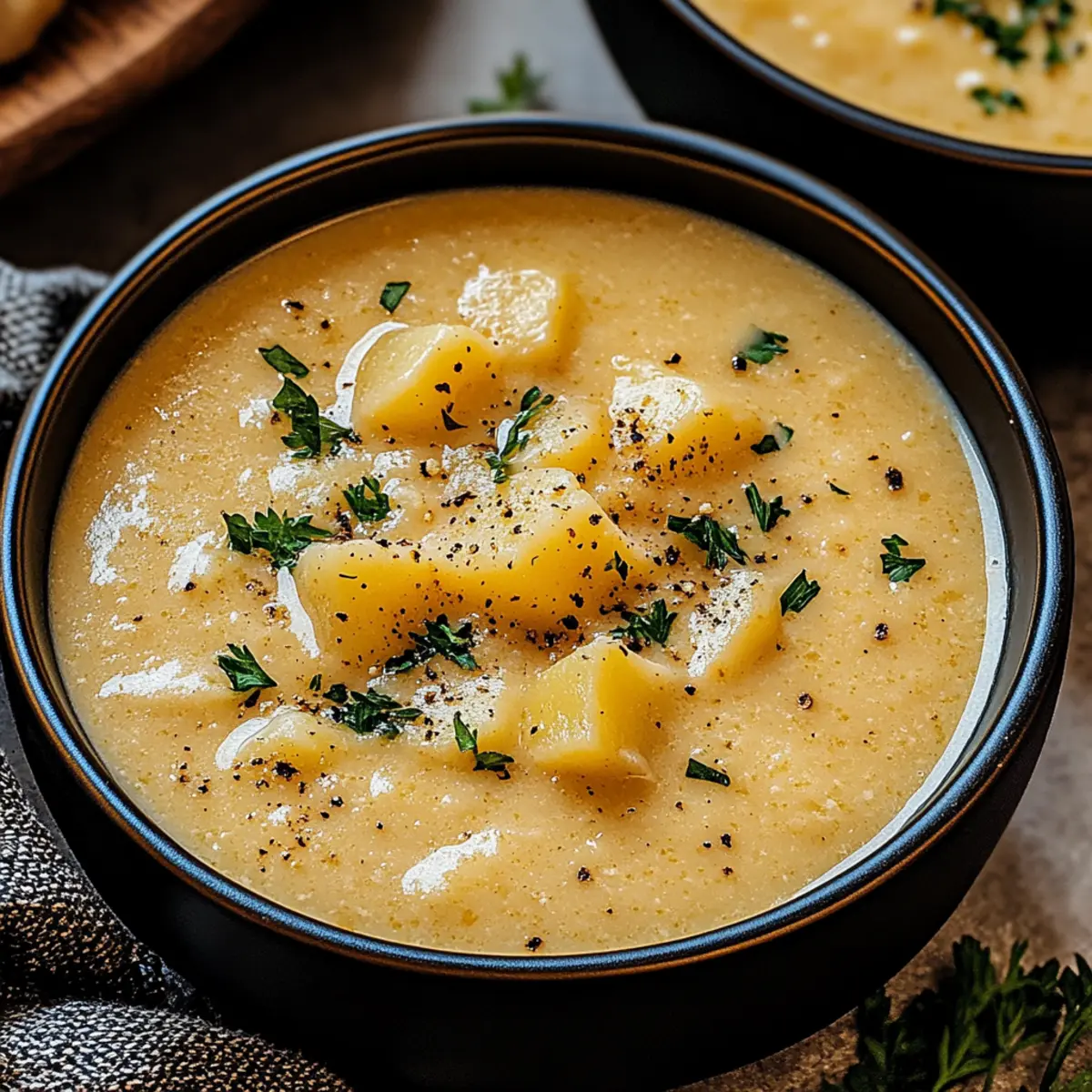 Garlic Potato Soup