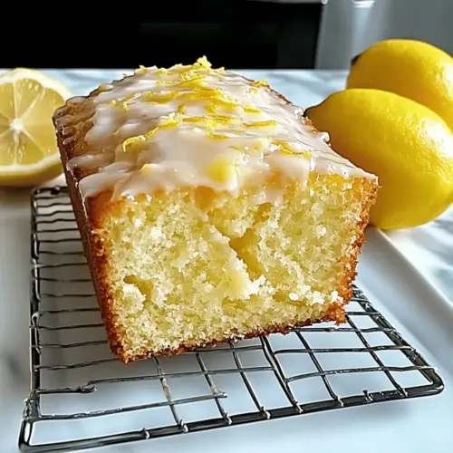Healthy Greek Yogurt Lemon Loaf Cake
