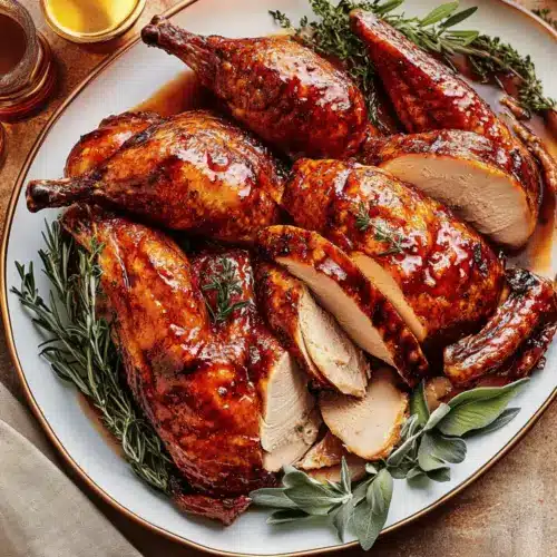 Maple-Butter-Glazed Turkey