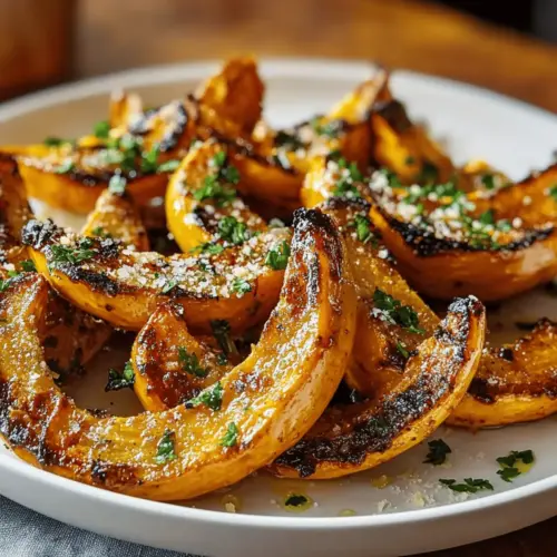 Roasted Winter Squash Wedges