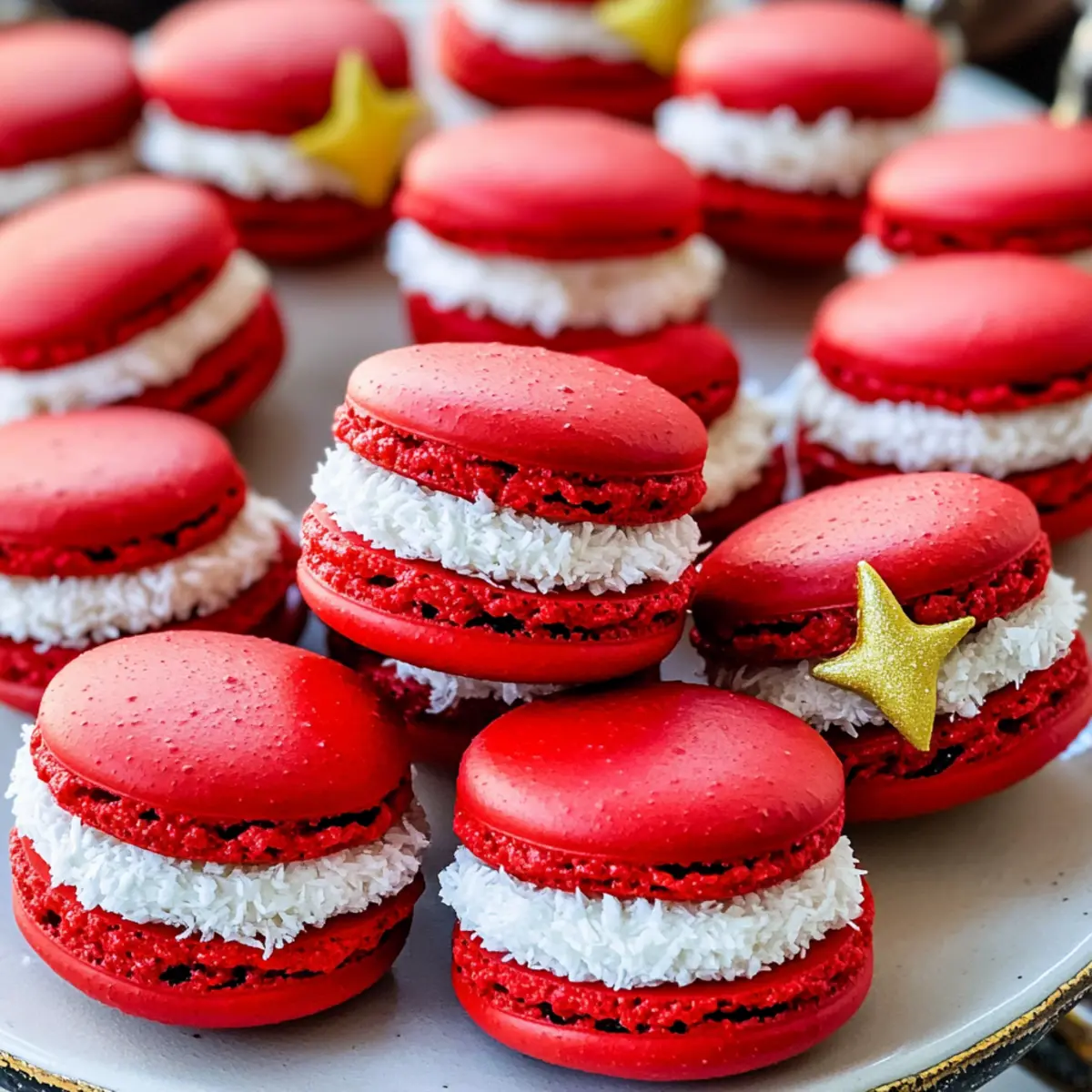 Santa Claus Macarons