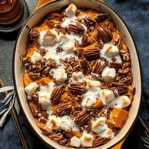 Southern Maple Sweet Potato Casserole