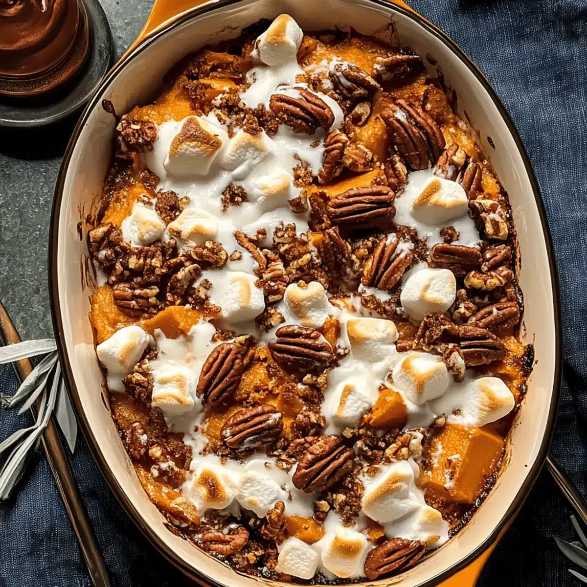 Southern Maple Sweet Potato Casserole
