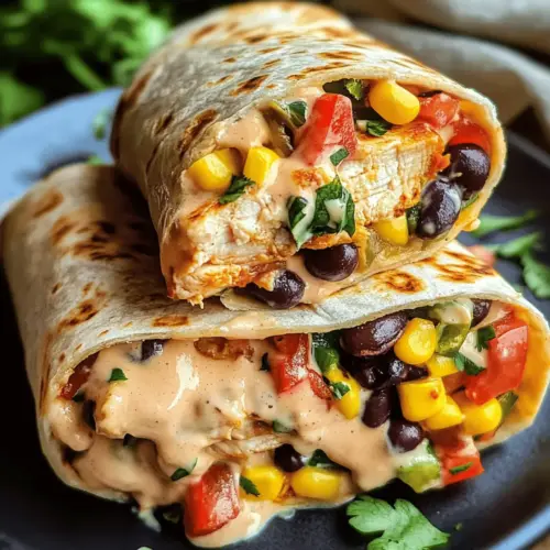 Southwest Chicken Wrap