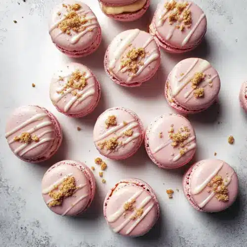 Strawberry Cheesecake Macarons