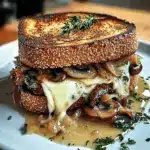 Swiss Mushroom Melt Sandwich