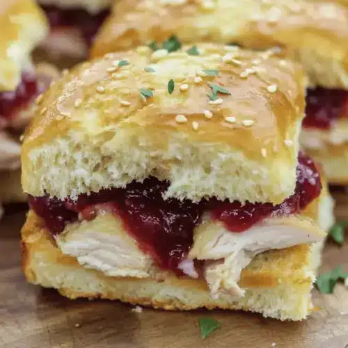 Turkey Cranberry Sliders