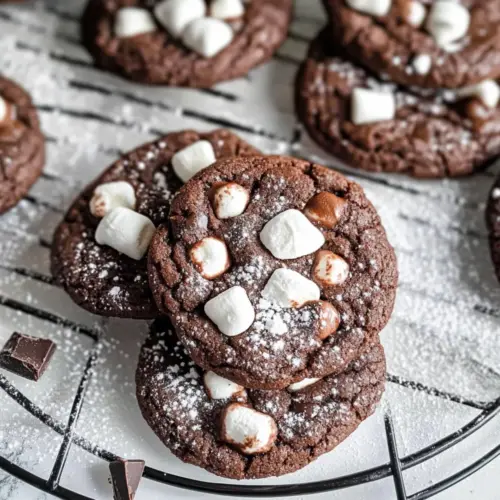 Hot Chocolate Cookies