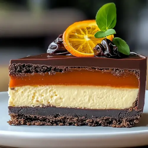 Chocolate Orange Cheesecake