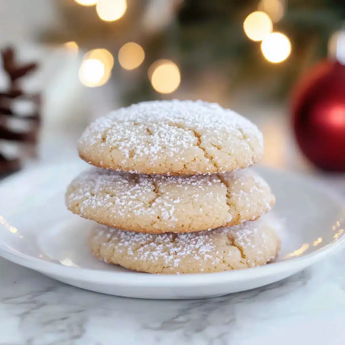Christmas Cookies with Nutmeg