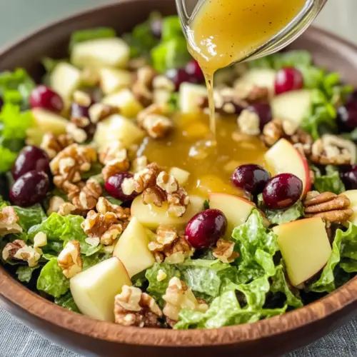 Apple Cranberry Walnut Salad