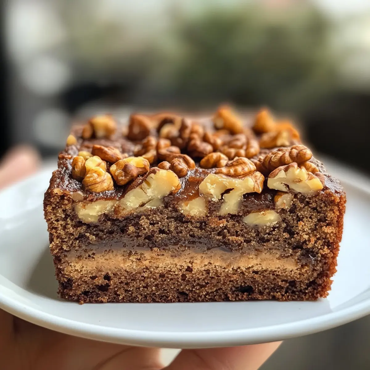 Coffee and Walnut Cake