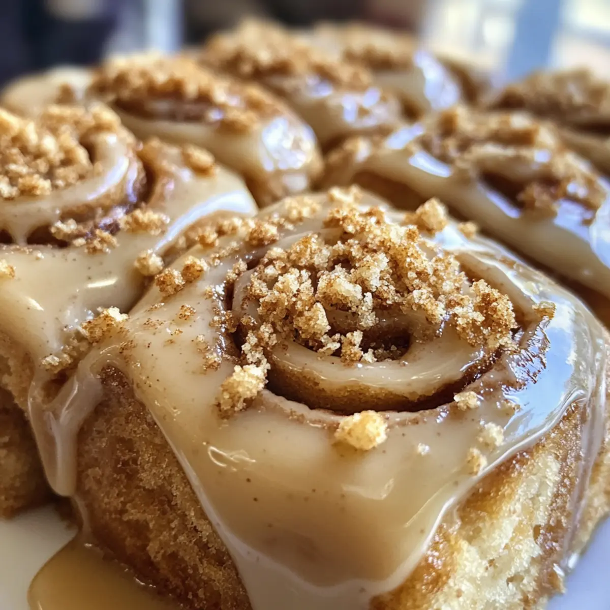 Biscoff Cookie Cinnamon Rolls