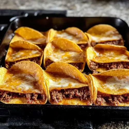 Crispy Baked Beef Tacos
