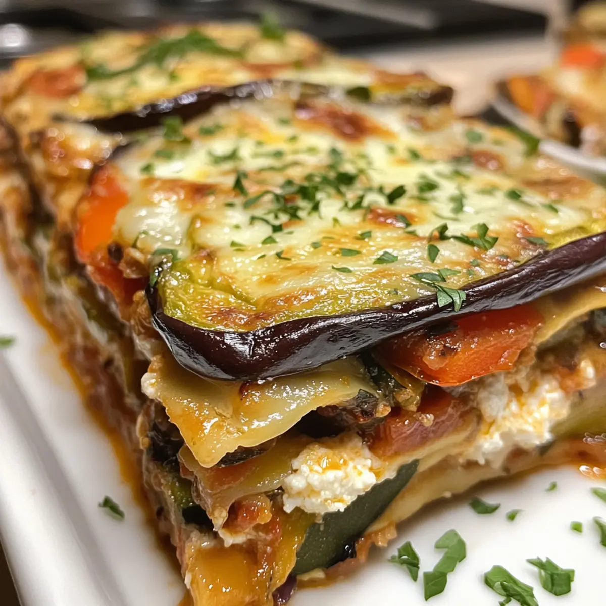 Mediterranean Vegetable Lasagna