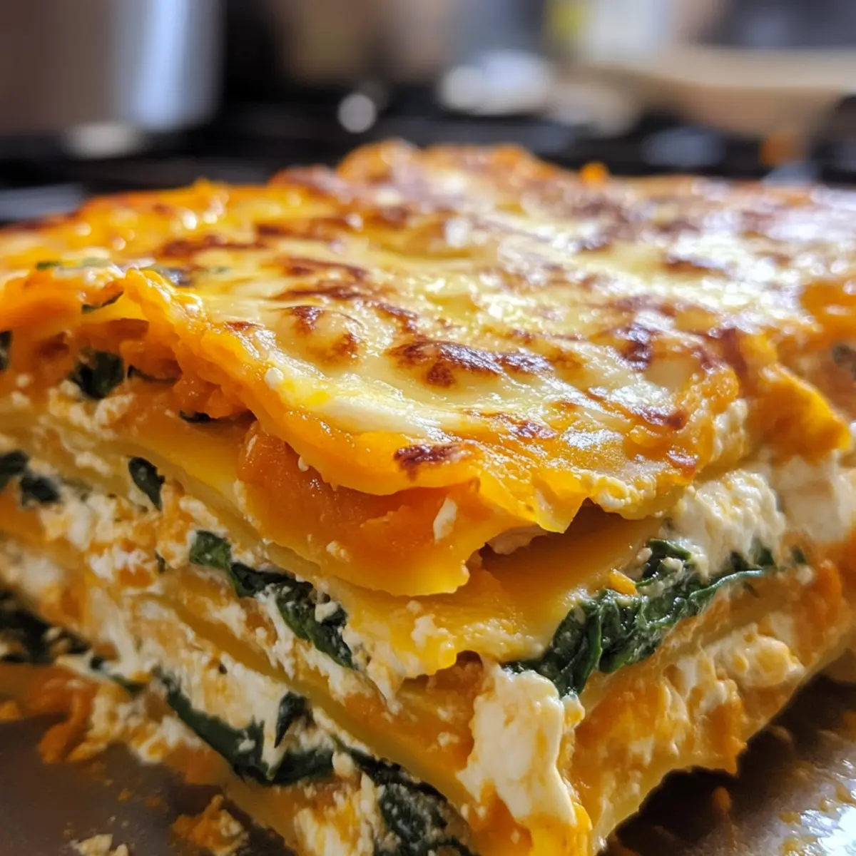 pumpkin lasagna