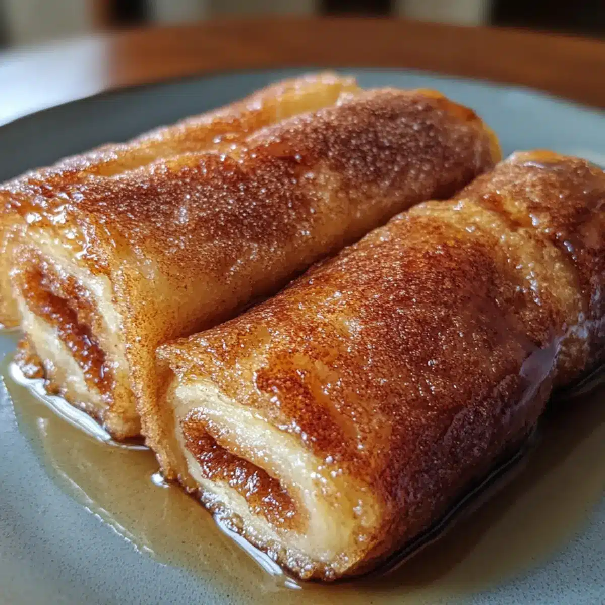Cinnamon Roll French Toast Roll-Ups